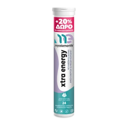 My Elements Xtra energy / Екстра енерджи еферв. табл. 24 бр.